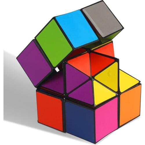 Speed Magical Magic Cube Stress Reliever Black Magnetic Magic Cube Speelgoed Voor Kinderen Children Educational Toys OO50MF