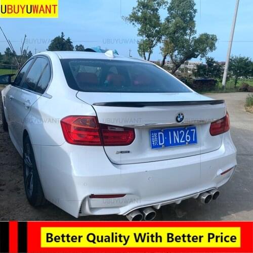 Rear Trunk Spoiler For BMW F30 F35 M3 320i 320li 325li 328i 2012-2017 P STYLE Carbon Fiber Lip Spoiler Car Tail Wing Decoration