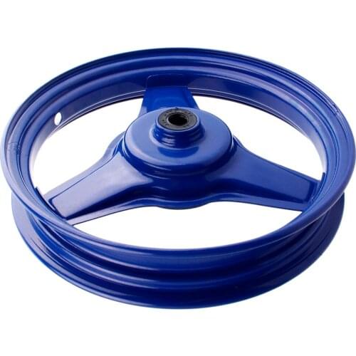 Heavy Duty Front Rim Wheel Replacement for Yamaha PY50 PW50 PEEWEE (Color Blue)