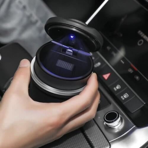 Universal 2 in 1 Anti-flaming Smoking Accessories Car Ashtray Cup Storage Holder Auto parts