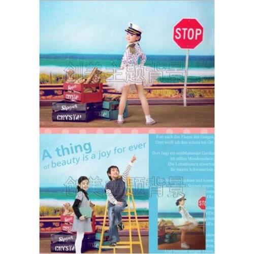 Vinyl Photography newborn Baby Backdrops Computed printed Children Backdrops for photo studio S-115