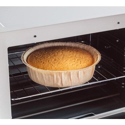 10Pcs Cake Paper Tray Thicken Oil-resistant Baking Tool Disposable Round Cupcake Liner for Home Kitchen Baking Cup