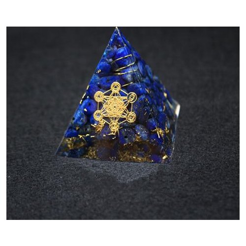 50mm Orgonite Pyramid for Meditation Aventurine Lapis Lazuli Orgonite Energy Healing Reiki Chakra Mascot Decorations for House