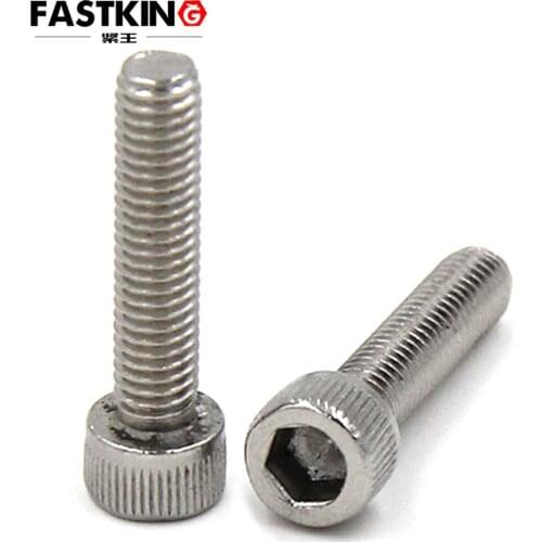 50Pcs ANSIB18.3SH 2#-56 US 304 A2 Stainless Steel Hex Hexagon Socket Cap Allen Head Screw Bolt