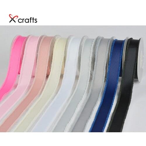 New 50yard/lot 25mm Width Polyester Grosgrain Ribbon Velour Webbing Headband Hair Band Accessories Home Garden Party Decor Lace