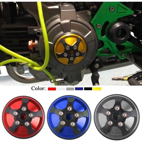 Motorcycle Accessories CNA Aluminum Engine Stator Protective Cover Set Decoration For Kawasaki Z125 Z 125 Pro 2015 2016 2017