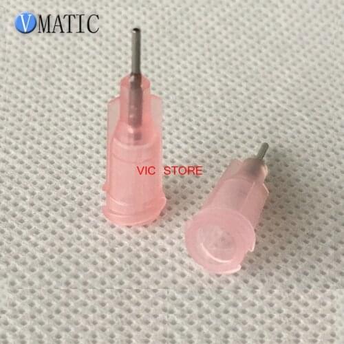 Free Shipping High Recommendation Quality 100Pcs 20G 1/4'' Inch Stainless Steel Glue Dispensing Screw Syringe Needle Tips