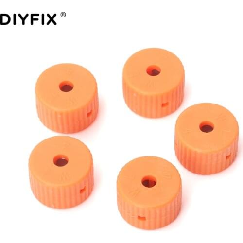 DIYFIX 5Pcs 4mm Mini Magnetizer Ring Magnetic Pick Up Tool for Screwdriver Bits