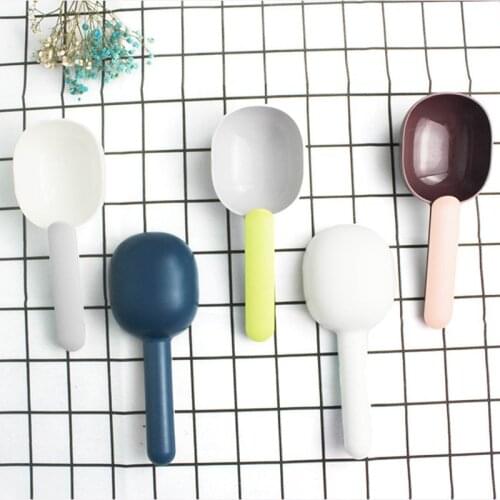 Cat Dog Food Shovel Feeding Scoop Creative Measuring Cup Pet Supplies Pet Cat Food Shovel Mutli-Function Spoon with Sealing Bag