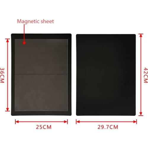 Magnetic Blackboard Refrigerator Sticker, Custom Writing and Drawing, Erasable Blackboard Calendar Sticker, Free Pen Eraser