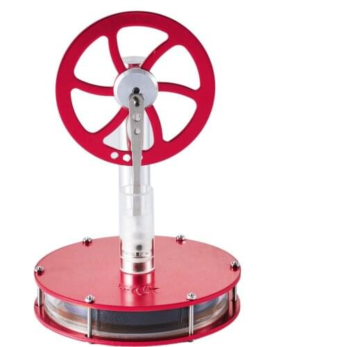 DIY Magnetic Connection Type Single Link Structure Low Temperature Stirling Engine Stem Model Building Kits Toys For Children