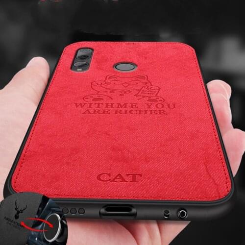 Cloth Texture Cat 3D Soft Magnetic Car Case For Xiaomi Mi 9 Pro Magnet Plate Case For Xiaomi Mi 9 Cover Silicone Funda Etui