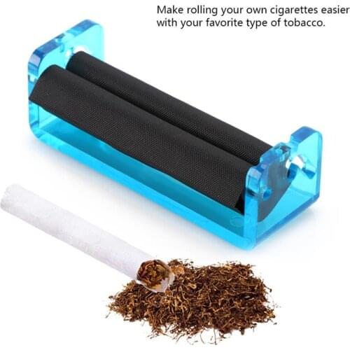 Cigarette Rolling Machine Simple Plastic Cigarette Machine Roller For Use In Roll Paper Manual Rolling Tool Cigarette Makers