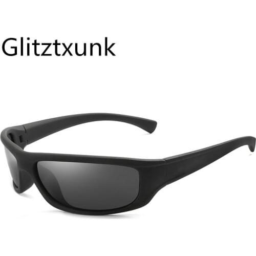 Glitztxunk Polarized Sunglasses Men Brand Designer Driving Shades Outdoor sports Sun Glasses For Male Goggles Солнечные очки