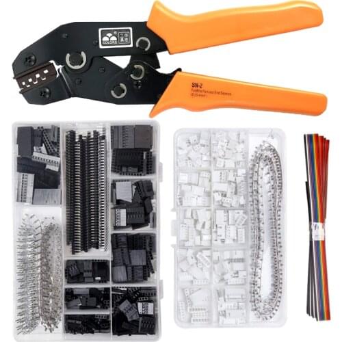 Crimping Tool Crimping Pliers XH2.54 SM plug spring clamp Crimping pliers for JST ZH1.5 2.0PH 2.5XH EH SM Servo Connectors With