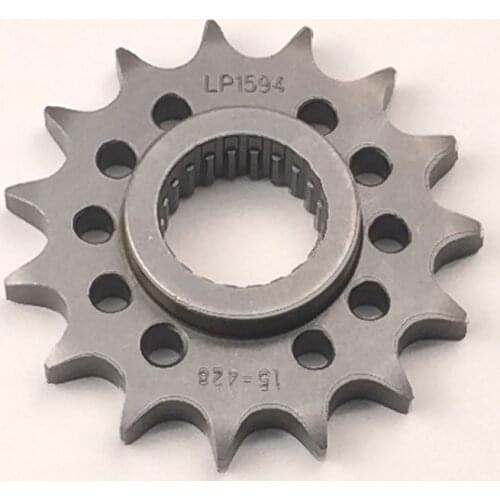 428 Chain 15T Motorcycle Front Sprocket Pinion For Yamaha XG250 Tricker 2005-2007 XT250 2008-2021 YBR250 2007-2011