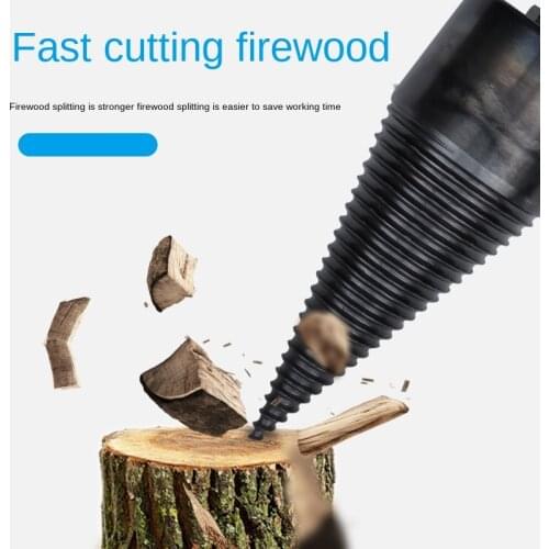 Firewood Drill Bit Wood Splitting Drill Bit Wood Log Splitter Auger Splitting Screw Wood Breaker Tool #30