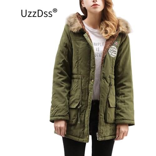 Женские зимние парки UZZDSS China At AliExpress
