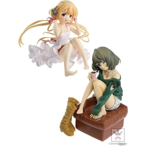 Japanese original anime figure 2021 THE IDOLM@STER Takagaki Kaede/Futaba Anzu action figure collectible model toys for boys