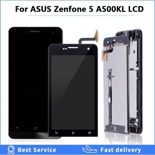 LCD For ASUS Zenfone 5 A500CG A500KL A501CG LCD Display Touch Screen with Frame A500CG A500KL A501 Display Digitizer Assembly