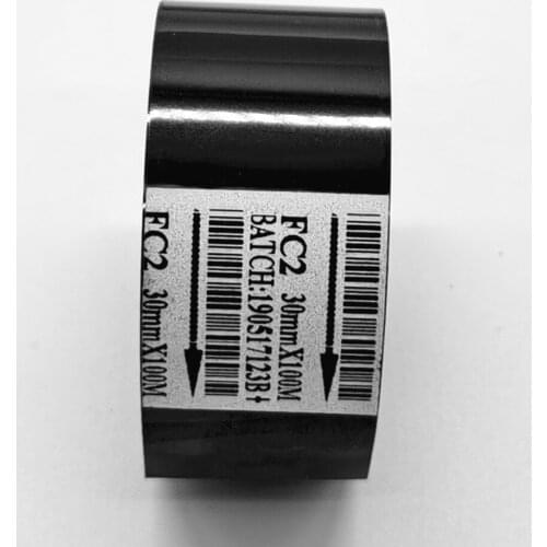 1PCS Ribbons, ribbon for coding machine, printing tape, a code ribbon, ribbon, code printing belt, black 30*100MM For DY-8