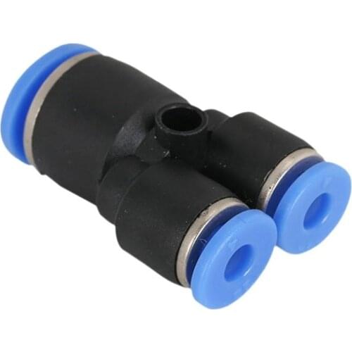 3 Way Port Y Shape Air Pneumatic 12mm 8mm 10mm 6mm 4mm OD Hose Tube Push in Gas Plastic Pipe Fitting Connectors Quick Fittings