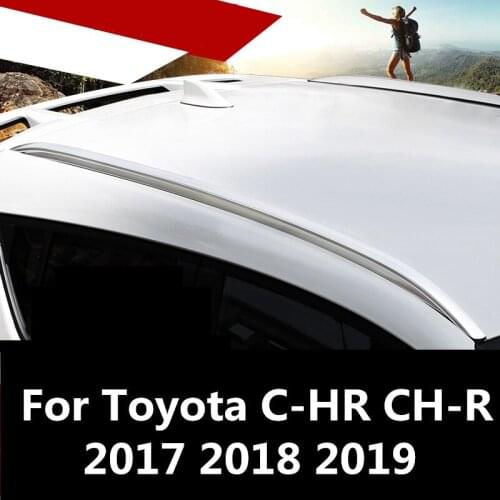 For Toyota C-HR CH-R 2017 2018 2019 High-quality Aluminum alloy Luggage rack free punch roof frame exterior modification