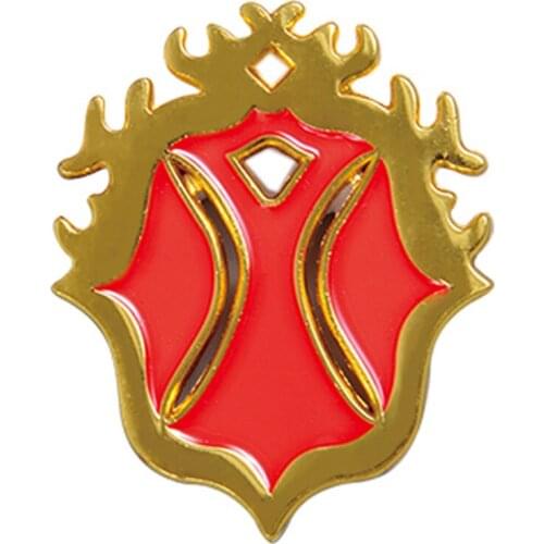 Cheap different shapes of golden paint commemorative coins