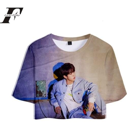 Stray Kids 3d T SHIRT women men kpop2019 Wood StrayKids Tops Crops Girl t-shirt Short Tshirt streetwear Sexy Casual Clothes