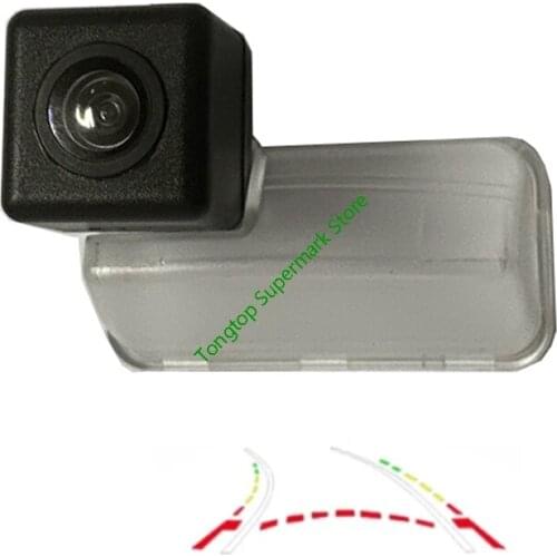 Dynamic Trajectory Tracks CCD Car Rear View Backup Parking Camera For Toyota LEVIN Hybrid 2015