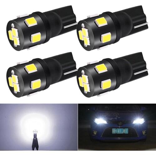 A pack LED T10 W5W Car Parking Clearance Light For Citroen C4 Picasso Berlingo Xsara C5 C3 Saxo C2 C1 C4L DS3 Xantia 2 DS4 C8