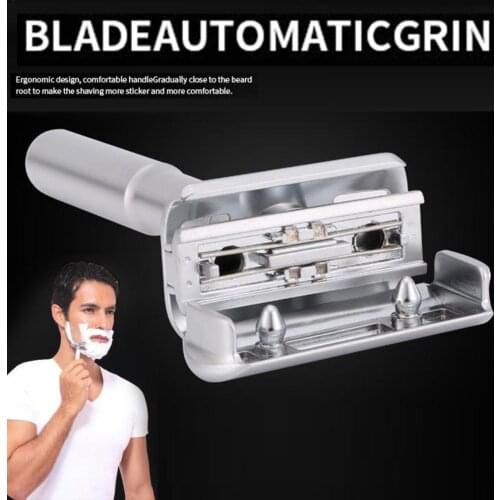 Mingshi Adjustable Safety Razor and Base For Man Shaving 2000s and Base Razor Classic Safety can choose shi ming Razor Razo W5O5