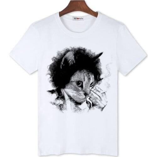 BGtomato New arrival brand fashion cat t shirt hand print cat t-shirt super fashion 3d t shirt cheap sale tee shirt homme