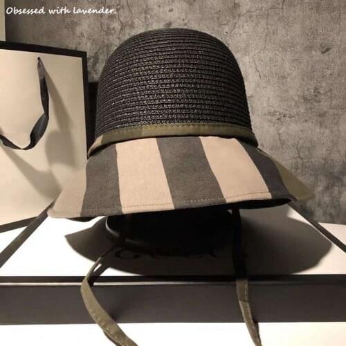 Obsessed with lavender. Hat womens straw hat fisherman hat beach brim summer sun beach sun visor holiday travel day
