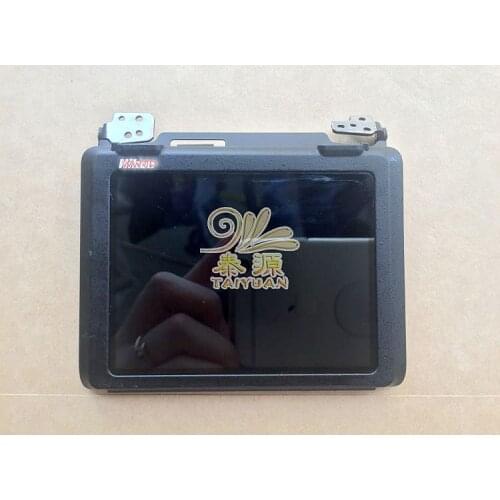 Original For Nikon D500 LCD Screen Display with Flip Hinge Rotating Shaft Flex Cable Protector Cover Frame Camera Spare Part