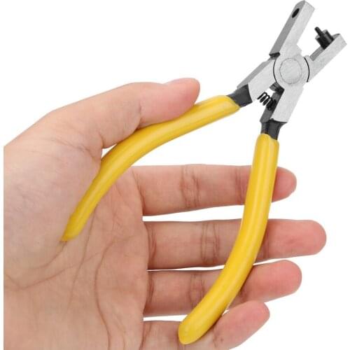 Eyelet Punch Plier Band Holes Punches Watch Band Belt Holes Tool 2mm For Leather Strap Watch