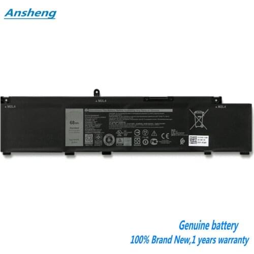 Genuine 15.2V 68Wh MV07R Laptop Battery For Dell G3 3590 ,G3 15 3500 5500 ,G5 5000 5500 5505 5590 ,G7 7590 7790