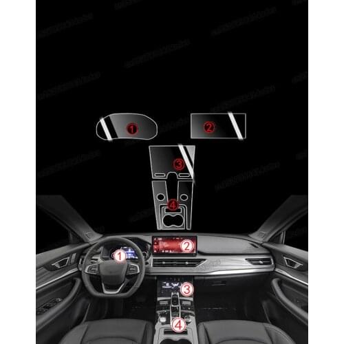 Lsrtw2017 Abs Car Window Rain Shield Shade Trims for Chery Tiggo 7 2020 2021 Pro Accessories Sticker Kit Auto