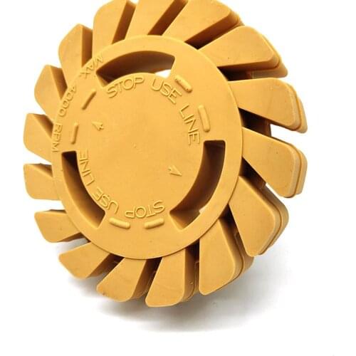 Rubber Eraser Wheel Adapter Safe Effective Graphics Removal Tool Universal Car Glue Adhesive Sticker Auto Repair Paint 2020 New