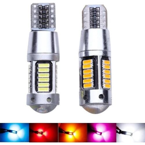 T10 4014 W5W 30 SMD Led Bulb The width light For Cars Roof lights Mirror lights License Plate Interior Signal Lamp Universal 12V