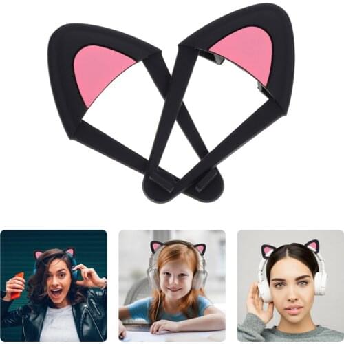 1 Pair Headband Cover Cat Ear Design Protector Compatible with Apple AirPods Max