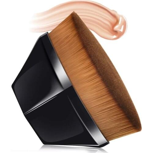 1Pcs Foundation Brush BB Cream Makeup Brushes Loose Powder Flat Brush Kit Make up Tool Cosmetics Travel portable Soft bristles