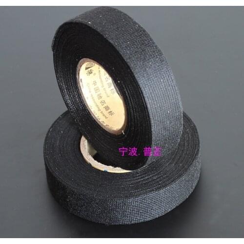 10pcs - Automotive wire Wiring Loom Harness Adhesive Cloth Fabric tape 19mm/15m