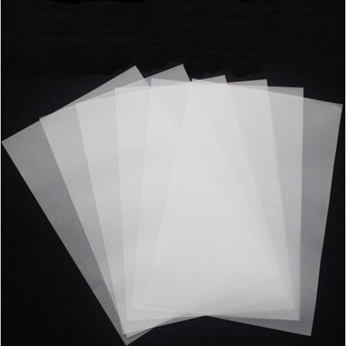200pcs/lot 15*10cm Art back post card Sulfuric Acid Paper clear Tracing paper