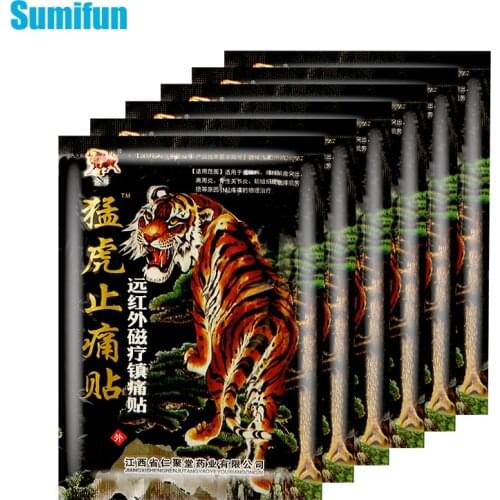 48pcs New Tiger Balm Pain Relief Patch Rheumatoid Analgesic Arthritis Stickers Knee Muscle Joint Sprain Medical Plaster C2438