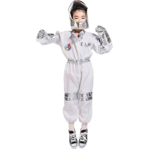 Children Cosplay Costumes Halloween Carnival Party Children Clothes Costumes Girl Play Astronaut Costumes Role Play Fancy Suit
