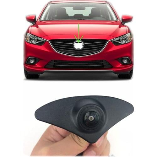 JIAYITIAN Car Front Camera for Mazda Atenza GJ 2012~2015 Fish eye Lens CCD Night Vision Forward Logo Camera