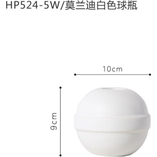 Ceramic Vase Minimalist Solid Color Vases for Flowers Abstract Art Desk Decoration Flower Arrangement Decorative Ornaments