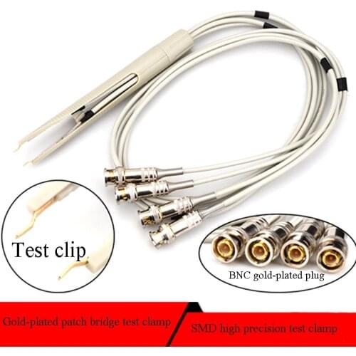 LCR test wire digital bridge test clamp wire SMD chip component measuring fixture four wires