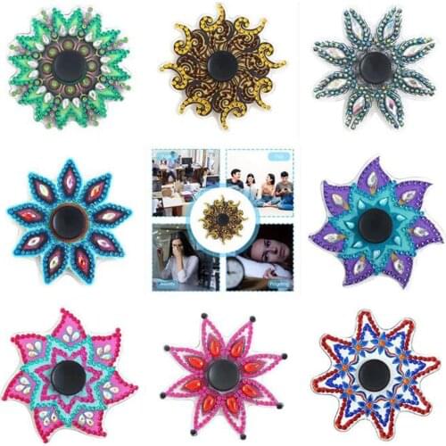 New double-sided diamond diamond painting spinner mosaic painting kit spinner children children adult craft decompression toy